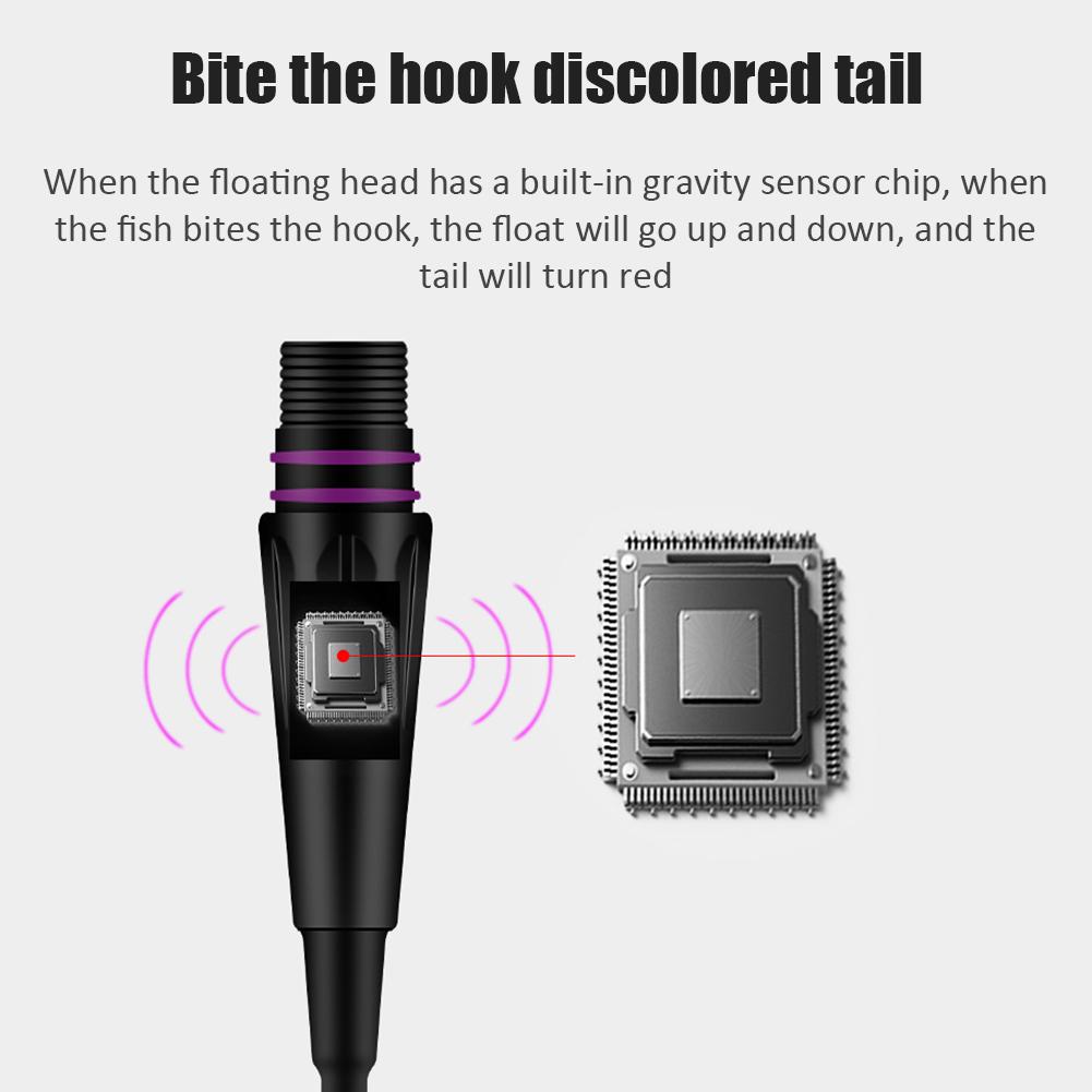 Elektrischer Angelpose Angelzubehör Angelboje Angelausrüstung Intelligente Angelpose Schwanz für Angelliebhaber