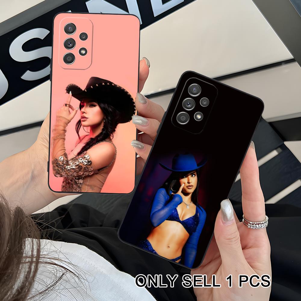 Fashion Becky G Matte TPU Mobile Phone Case for Samsung Galaxy A56 55 54 53 52 51 36 35 34 23 16 15 5G Colorful Cover