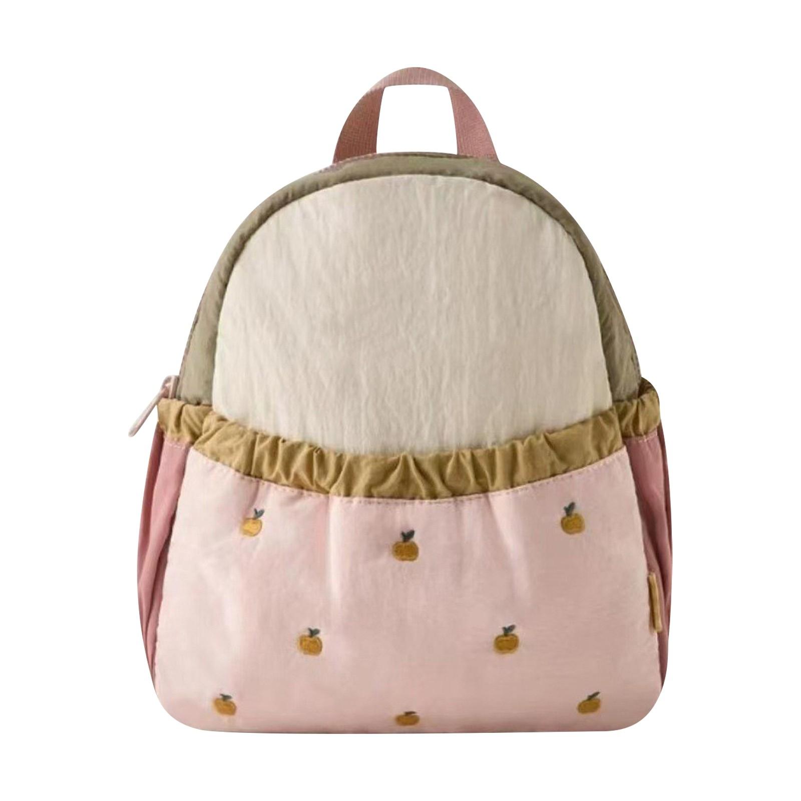 

Personalized Custom Embroidery Schoolbag Children s Backpack Color Matching Schoolbag Travel Backpack