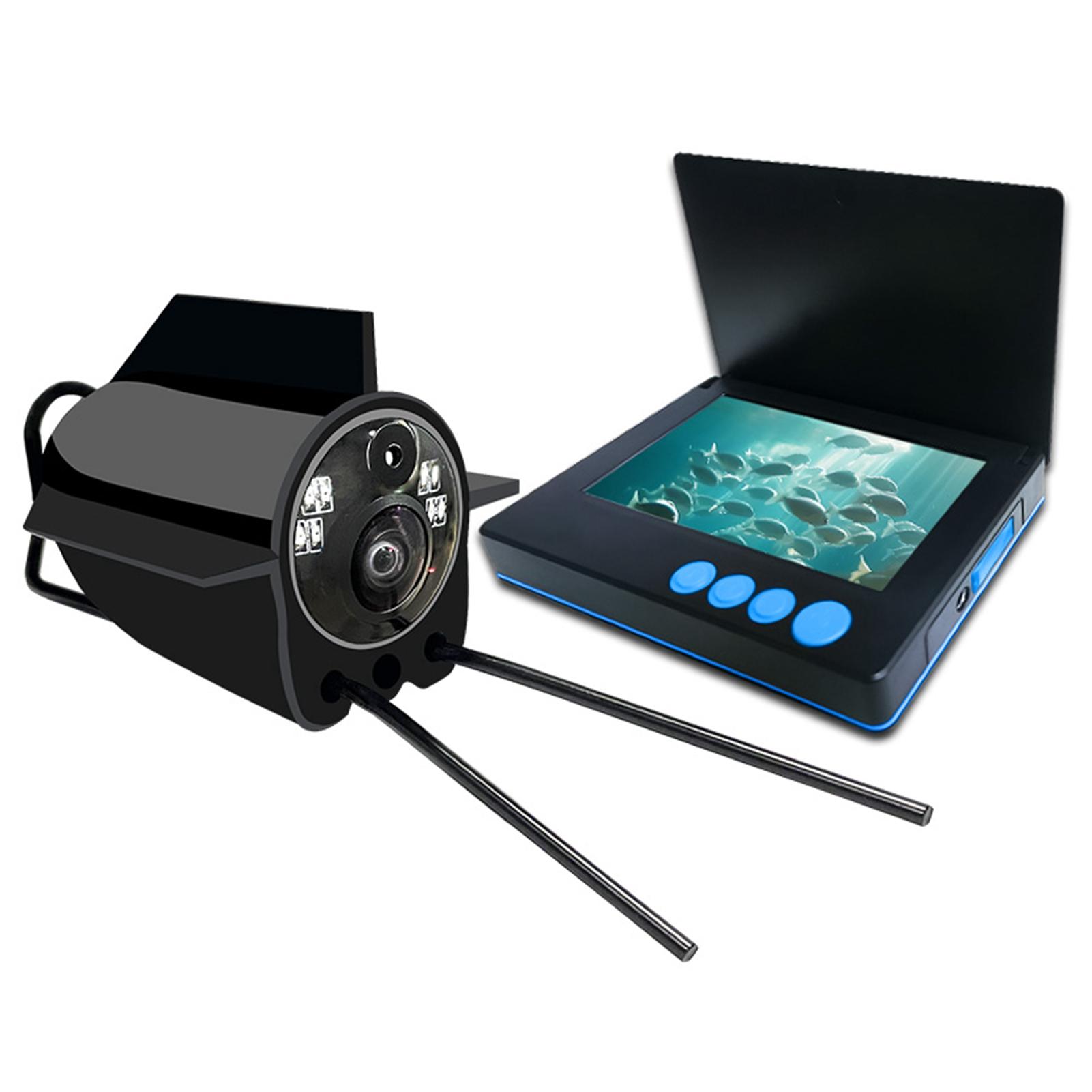 

Подводная камера для рыбалки, экран 4,3 дюйма, ночное видение 1080P, угол обзора 220 градусов, аккумулятор 8000 мАч, дальность 50 м, США