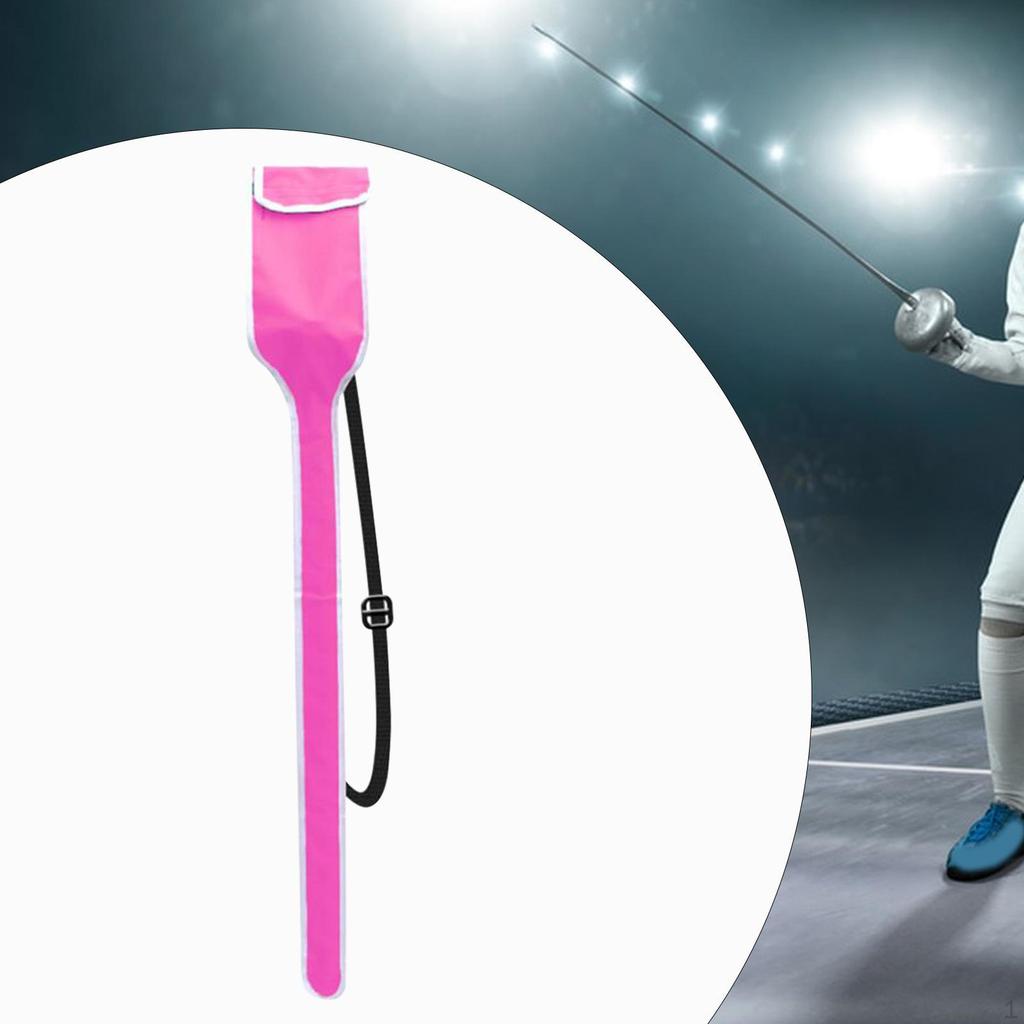 Adult Fencing Sword Bag Sling Gift for Fencer Waterproof Foil, Saber and Epee