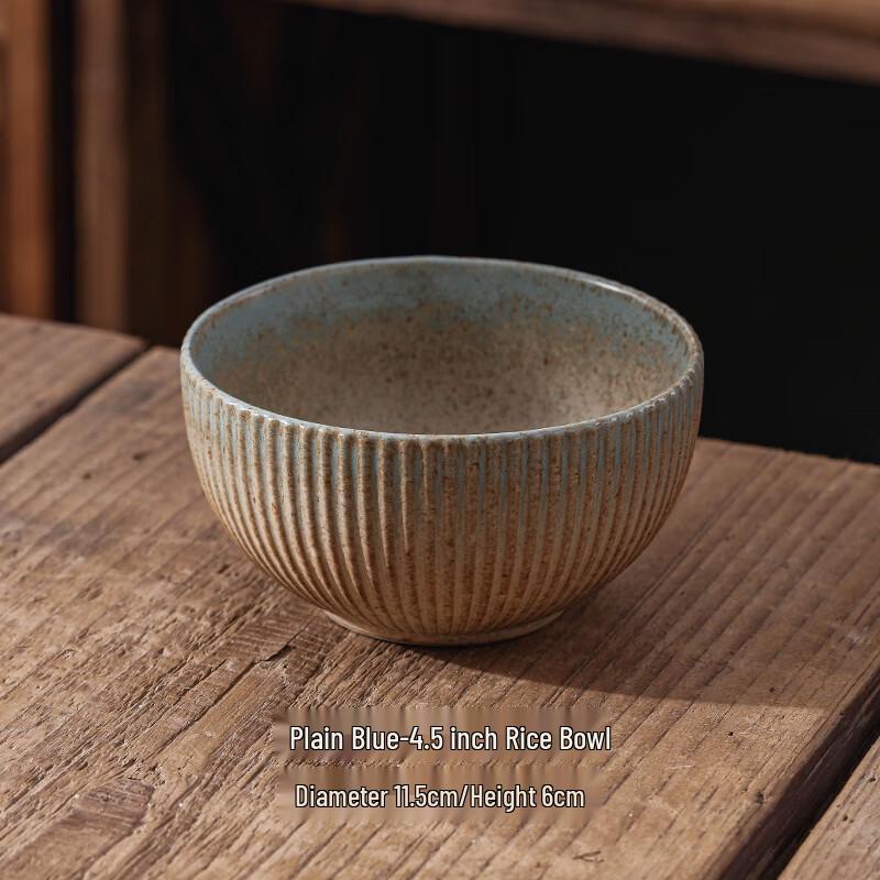 ZISIZ Retro Ceramic Ramen & Rice Bowls (2-Pack)
