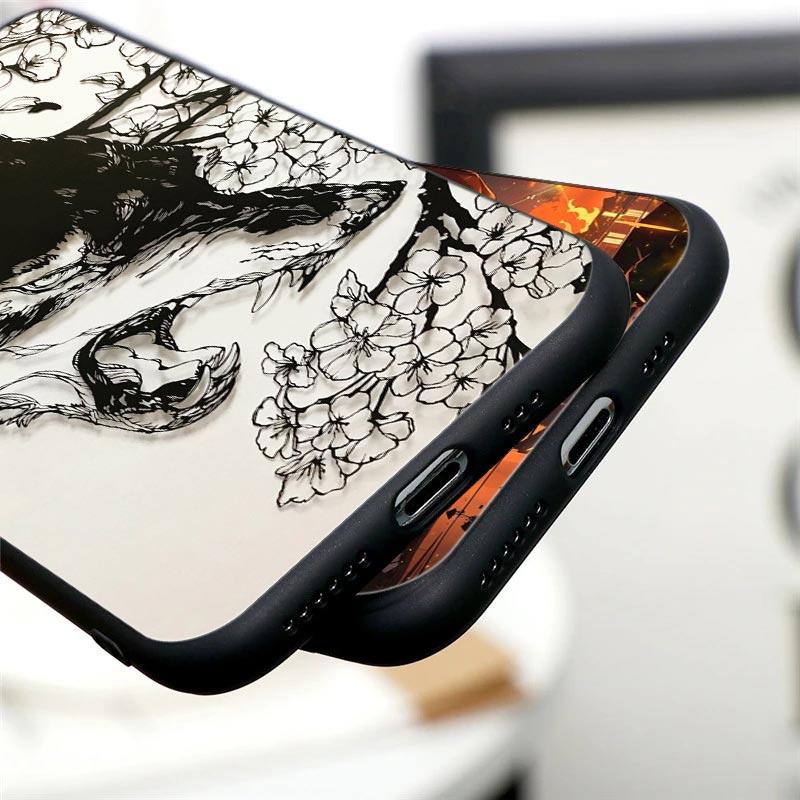 Wolf Lion Tiger Animal Phone Case For Apple iPhone 16e 16 15 14 13 12 11 Pro Max XR XS 7 8 16 Plus SE2 Back Cover Silicone Cases