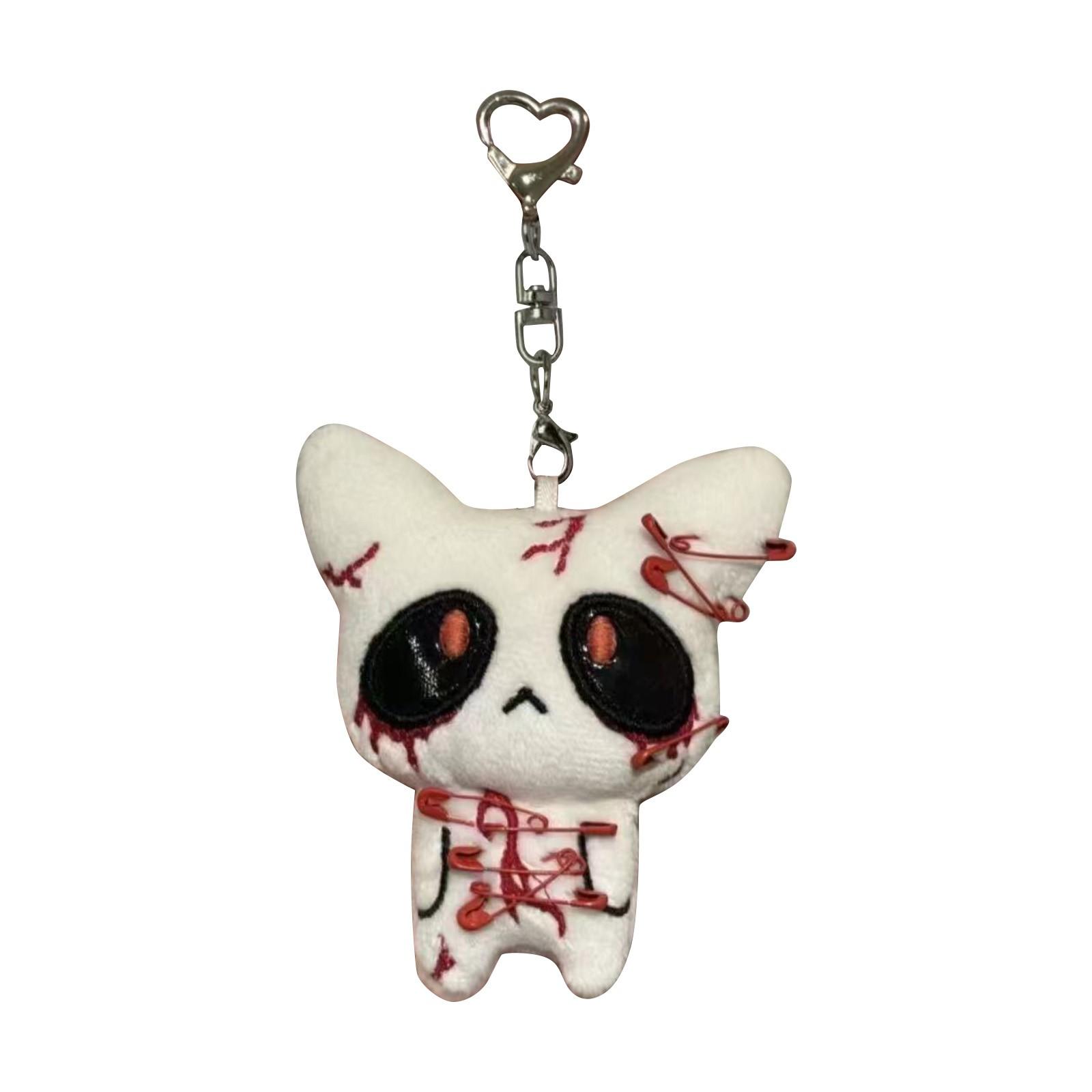 

Креативный самодельный кулон Темная кукла, Красивый и крутой компаньон One Size белый