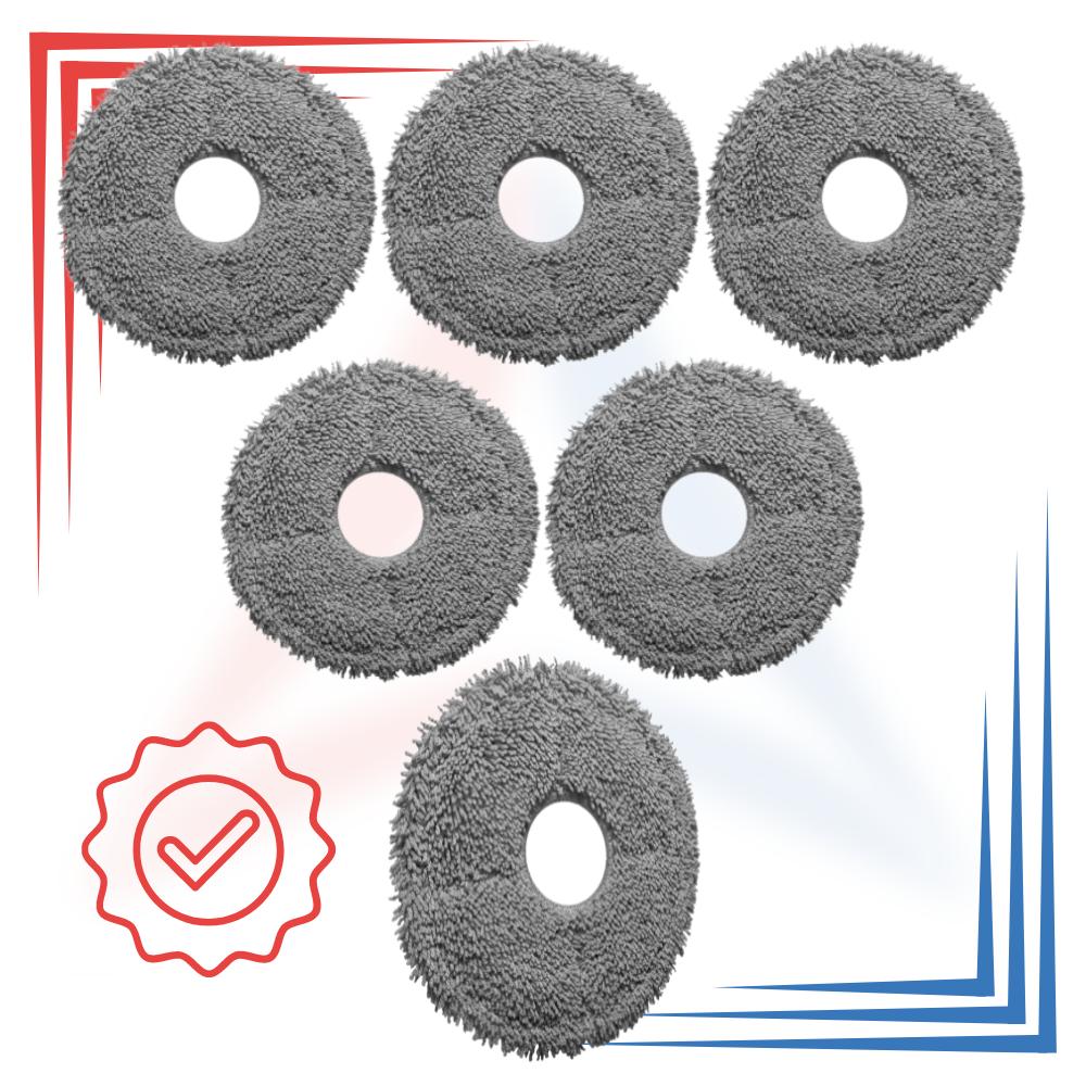 Mop Pentru Xiaomi S10+ X10+ Dreame Robot L10S Ultra L10 Prime L20 Ultra 6 Buc