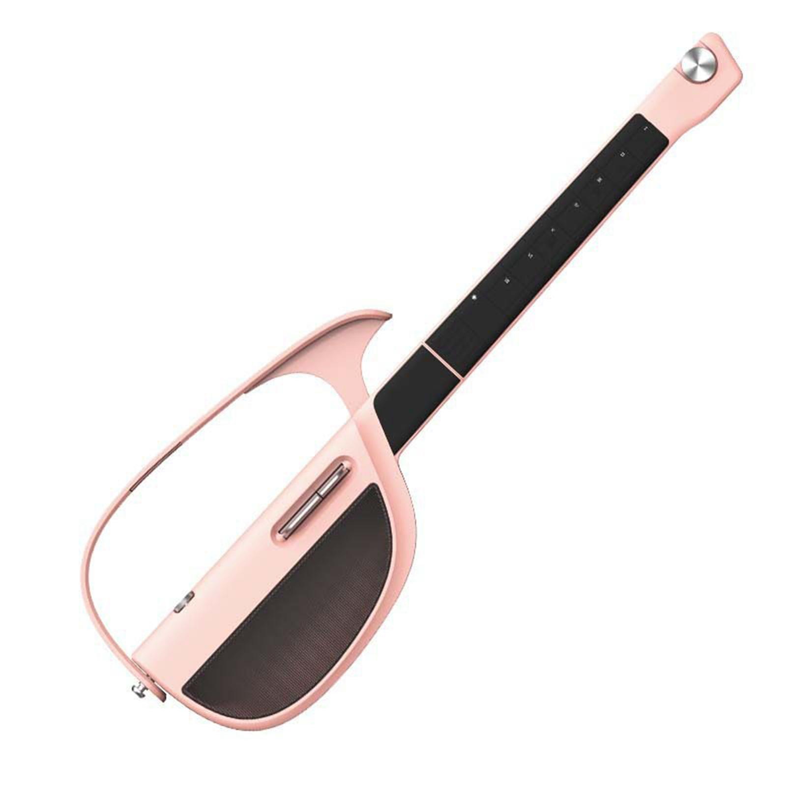 

Фьюжн Аккомпанирующая Гитара Без Струны Автоматическая Гитара Игра и Пение Один Человек Группа Электрическая S Pinkish