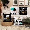 New Graduation Season Series Pillow Covers for Starting Graduation Gifts Home Sofa Decoration Pillow Cushion Cover