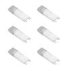 6pcs G9 LED Bulb Energy Saving General Standard Interface 360 Degrees  Heat Dissipation Cold White Light