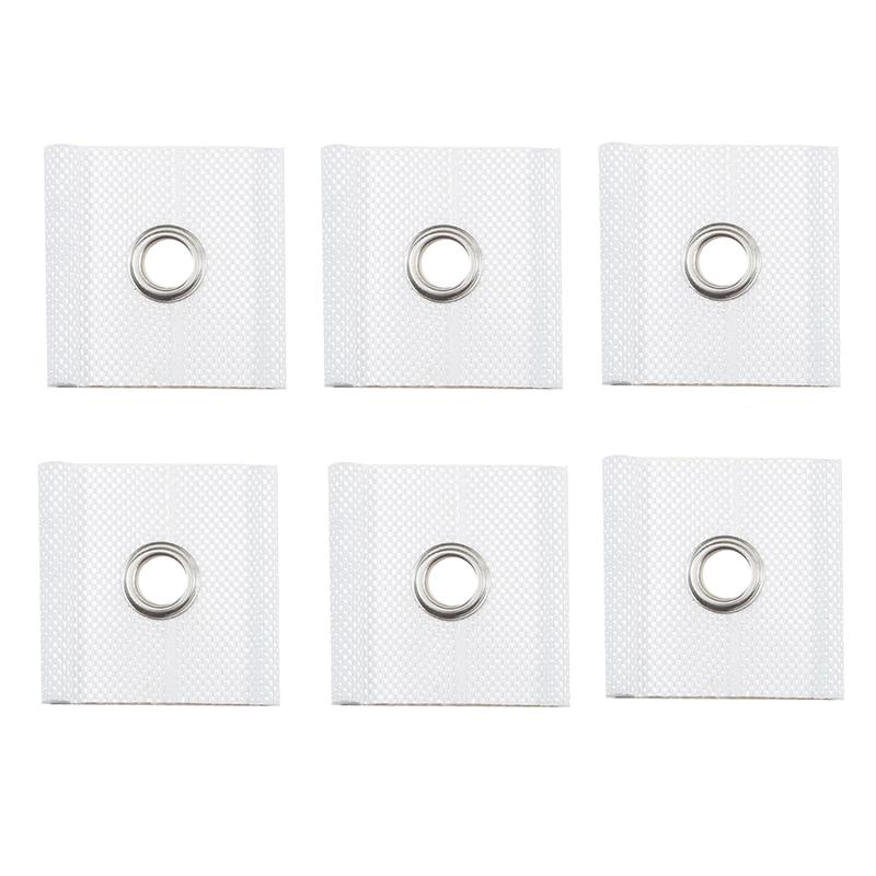 

8 Pcs S Shaped Camping Awning Hooks Clips RV Tent Hangers Light Hangers With Holes For Caravan Camperb Accessories чистый белый