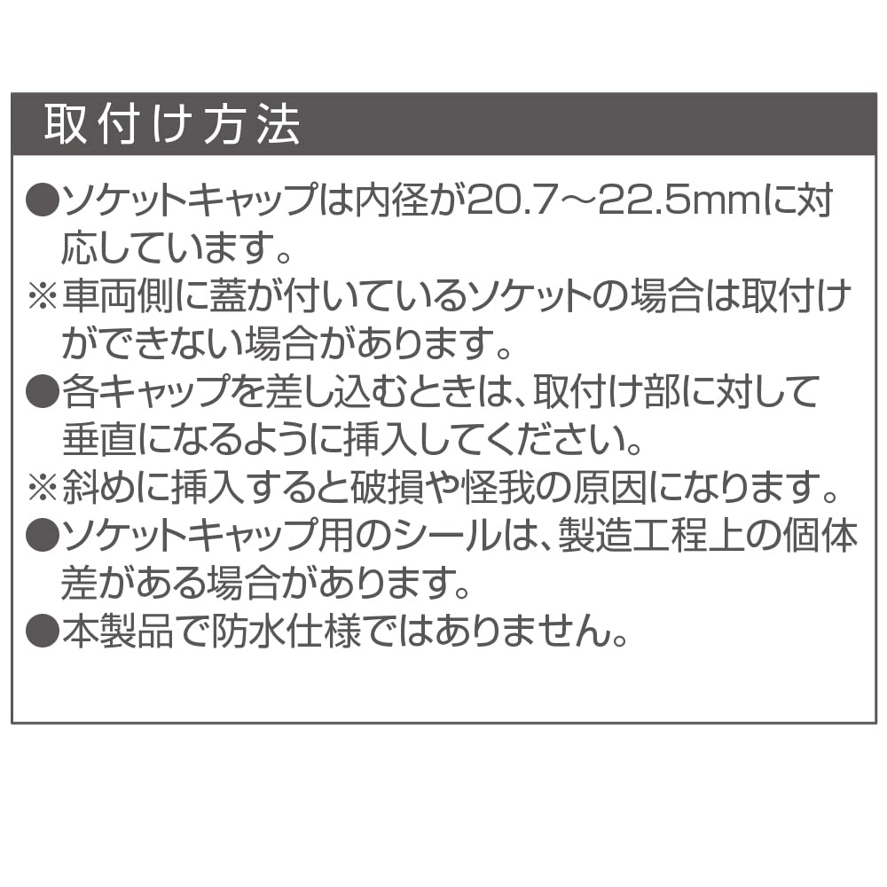 Seikou Sangyo (EXEA) EM-178 Car Supplies Power Socket USB Cap