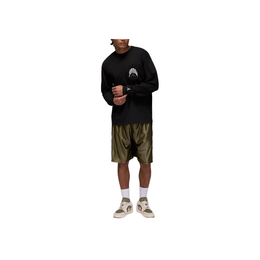 Jordan Brand FW25 M J BRK RLT LS Crew Neck Pullover Letter Long Sleeve T-Shirt Men tops HV4567-010