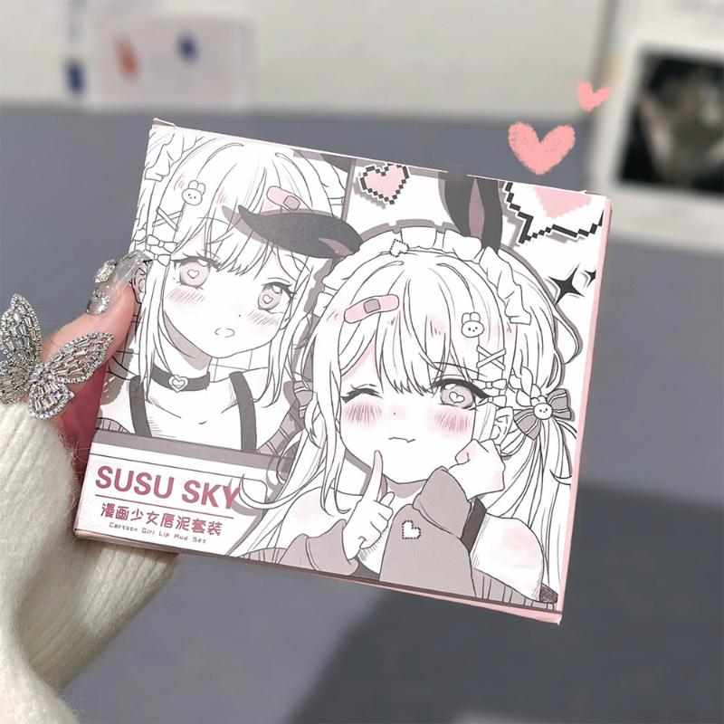 

Girl s Velvet Lip Clay Everyday Vegan Осветляющий набор из 6 шт.