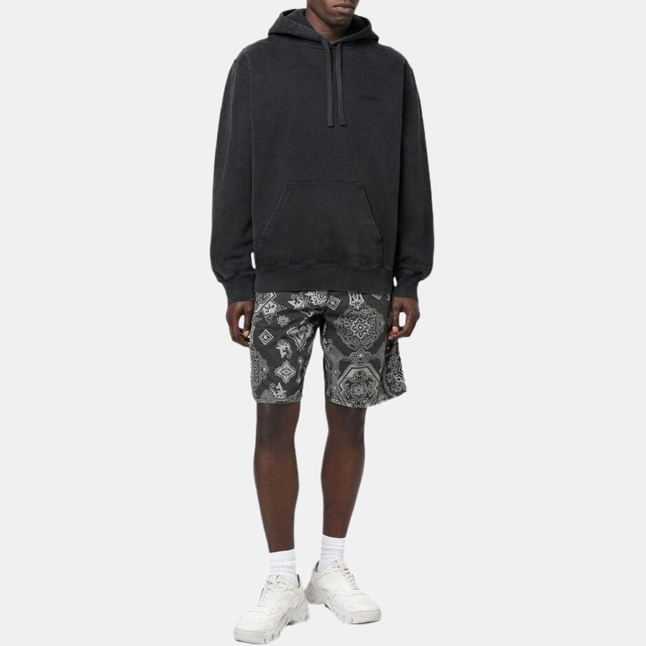 Carhartt WIP Solid Color Logo Embroidered Jacket Hoodie Men hoodies Black I03063789FQ