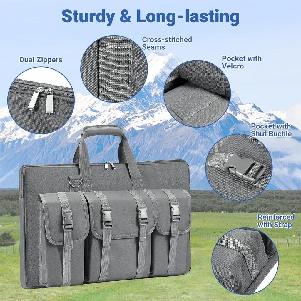 Starlink V3 Carrying Bag for 3rd Generation Starlink Standard Flat Storage. Starlink Gen 3 Case Carrying Bag. Fits All Accessories. Waterproof,