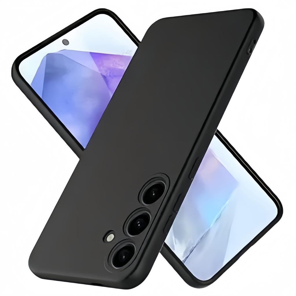 Noble Fashion Solid Colour Shockproof Protective Liquid Silicone Case For Samsung Galaxy A55 5G