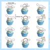 Themed Birthday Party Decoration Flag Balloon Disposable Tableware Set Arrangement