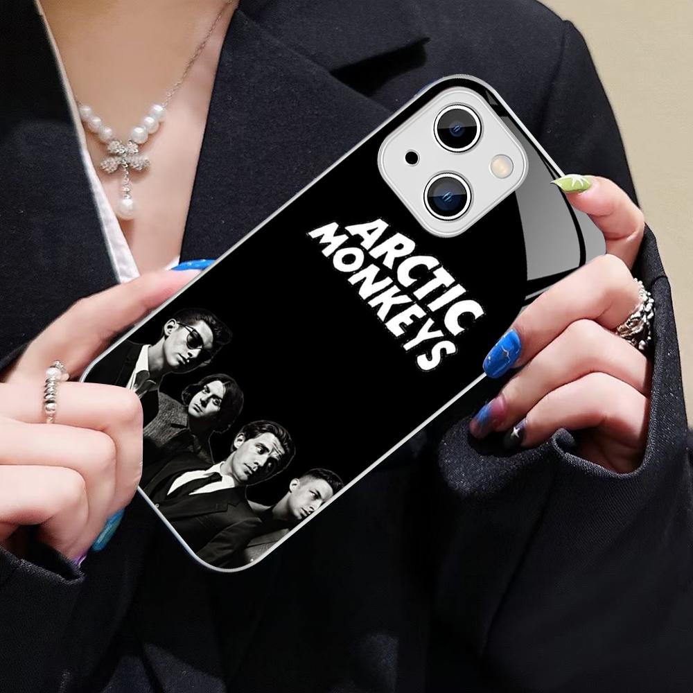 

Чехол для телефона Arctic Music Monkeys для iPhone 14 13 12 Mini 11 Pro XS Max X XR 14 Plus Закаленное стекло iphone 13 mini
