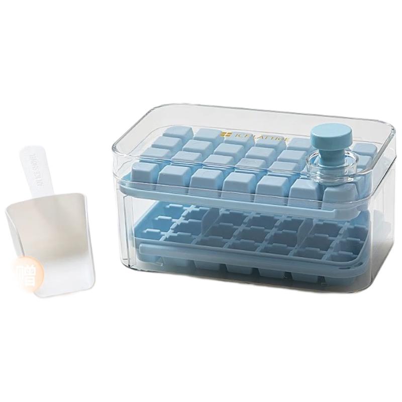 One-Press Ice Cube Tray