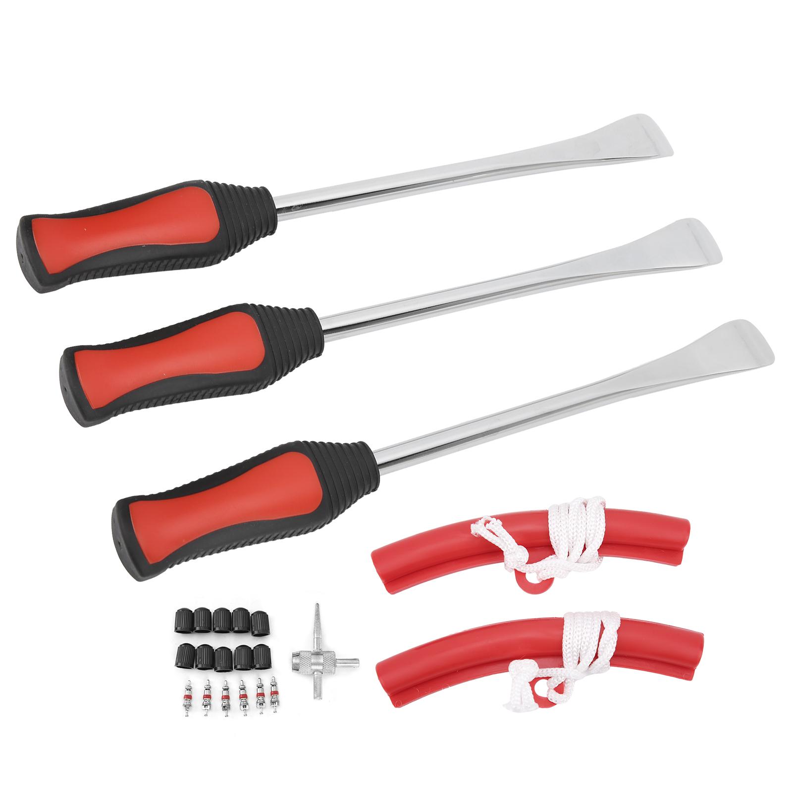 

Набор инструментов для ремонта шин, железный рычаг, съемный комплект с сердечником клапана для мотоцикла