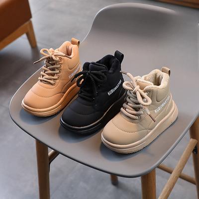 Winter New Children's Bread Shoes, Boys' Plush Short Boots