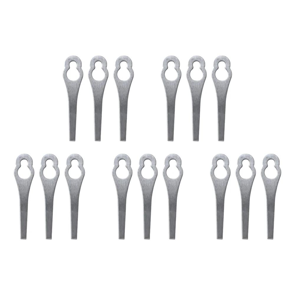 2-50PCS  Lawnmower Blades Mowing Machine Blades Spare Parts Grass Cutting Metal Blades Lawn Garden Power Tool Accessories