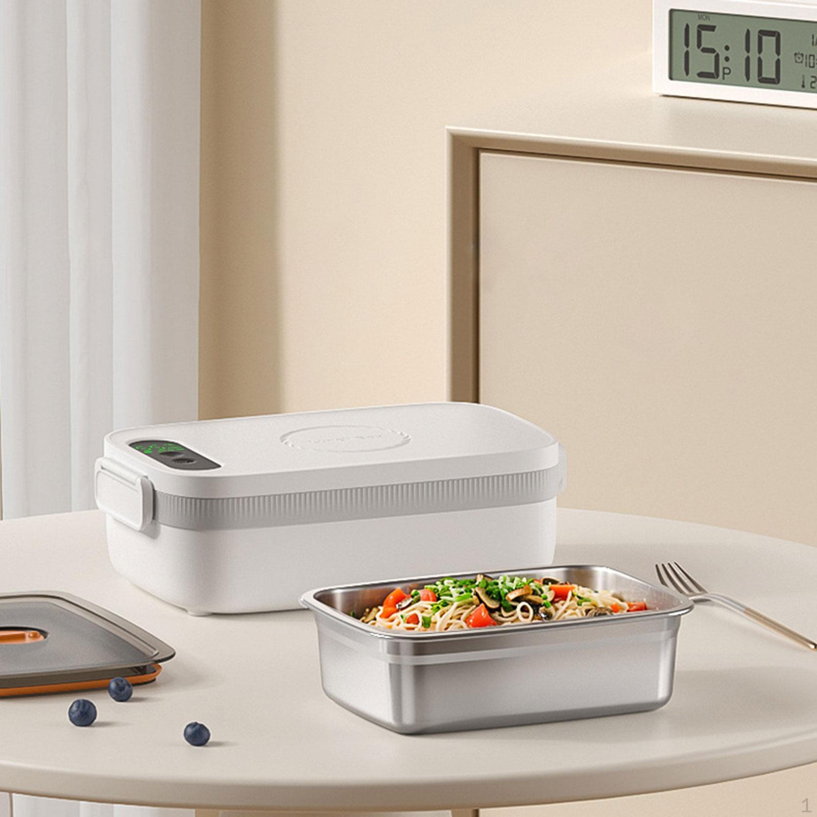 

Электрический ланч-бокс подогреватель еды портативный герметичный 7 уровней нагрева таймер контейнер для пикника для