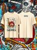 One Piece Chopper Anime Printed Pure Cotton Tshirt for Men and Women Casual Fashion Oversized Anime Peripheral Clothing Tshirt