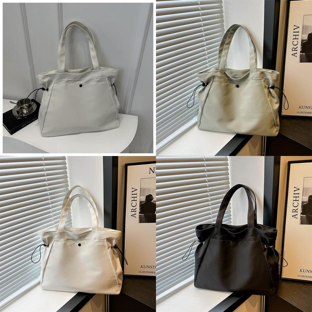 Oxford Fabric Tote Bag For Women With Large Capacity And Zipper Closure For Daily Use