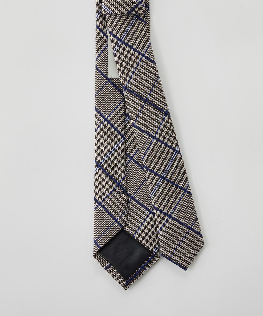 STCO Vibe Shift Check Slim Tie_Beige _Lntxz65Tcd