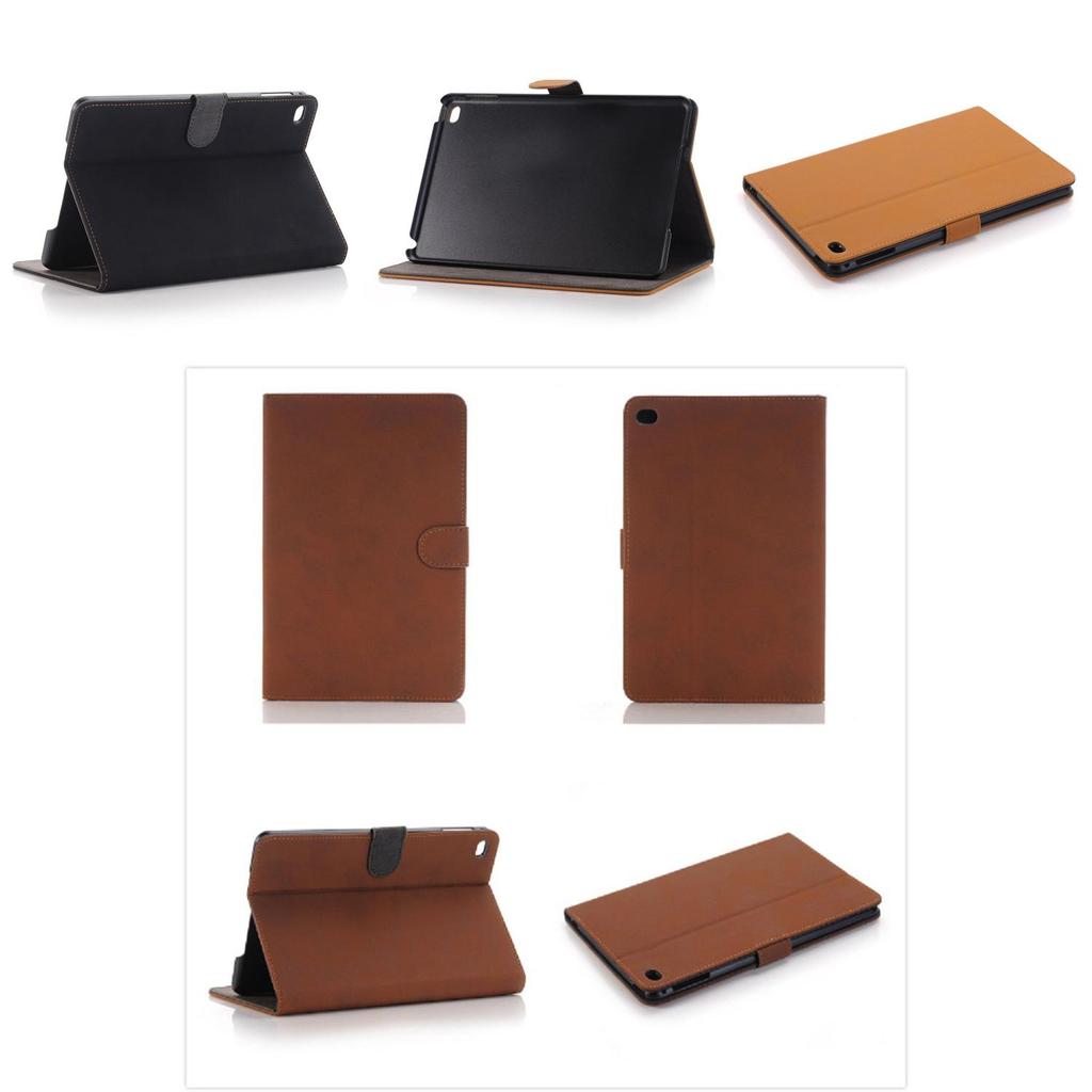 Husă Flip Magnetică pentru iPad Mini Air Pro cu Suport și Material din Piele