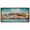 Souvenir Metal License Plate, Custom Auto Sign 15x30cm