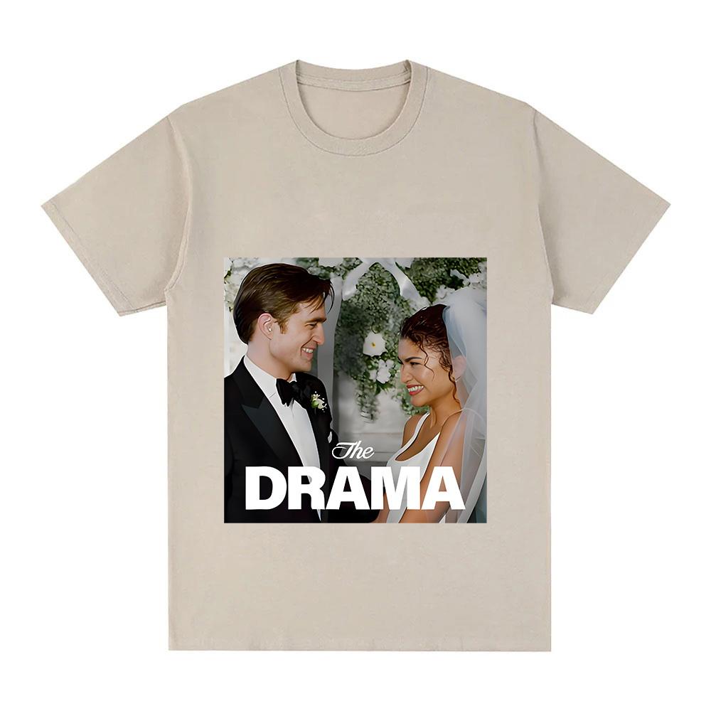 The Drama T-Shirt Roupas Femininas High Quality Cotton Camiseta Fashion Casual O-neck Graphic Tshirt Ropa Mujer Tops Anime T-shirt Band T-shirt summer