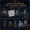 3D Design Animal Guardian Beading Kit Animal Shape Bead Craft Set  For Adults & Kids