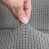 Cover For Swivel Office Chair, Light Grey Jacquard