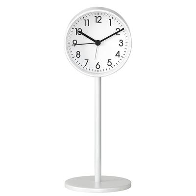 SUOKOMR réveil de bureau table métal facile à lire nordique élégant simple trotteuse continue silencieux pile moderne rond étudiant vie quotidienne pièce