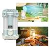 LCD Digital Display Camping Tent Light Three Wind Speed Searchlight LED Light with Fan  Emergency