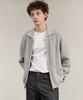 Intempomood Monotone Full Zip Knit_Gray