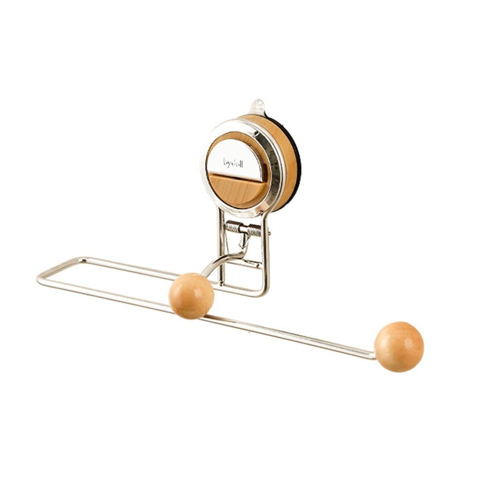 Plastic Suction Cup Roll Paper Holder Punch-Free Reusable Tissue Paper Roll Holder Removable Wall Mounted