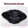 Large Capacity Quilted Tote Bags for Women Solid Color Women's Shoulder Bag for Gym Travel Fashionable Nylon Winter Padded Handbag