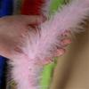 2 Meter dicke, flauschige Feder, weicher Federbesatz, Streifen für Hochzeit, Party, Kostüm, Bühne, Cosplay, DIY-Dekoration
