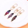9Pcs Cartoon Fish Keychain Set Cute Alloy Metal Animal Key Rings With Lobster Clasp Multi-Functional Bag Charm Decor Ideal Gift