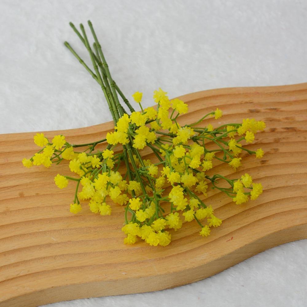 5/10Pcs Artificial Flowers Plastic Home Decor Bride Bouquet for Wedding Party Garden Decoration Baby's Breath DIY Fake Flowers