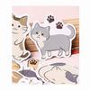 Cat Flake 95 Stickers Extras Large Cute Sticker Cat Illustrations Za-Bi Stickers, Stickers, + / Capacity, Realistic, Schedule, Planner, Album, Deco,