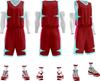 Breathable Basketball Jersey Set – Customizable, Moisture-Wicking, Sweat-Wicking Sports Uniform
