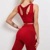 Fashion Seamless Hollow Tight Slim Sporty Leggings Casual Exercise Yoga Pants Lady Elegant Booty Lifting Fitness Sportswear 30161