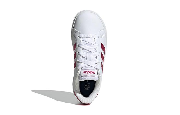 Adidas Grand Court 2.0 Big Kid 'White Real Magenta' GY4764