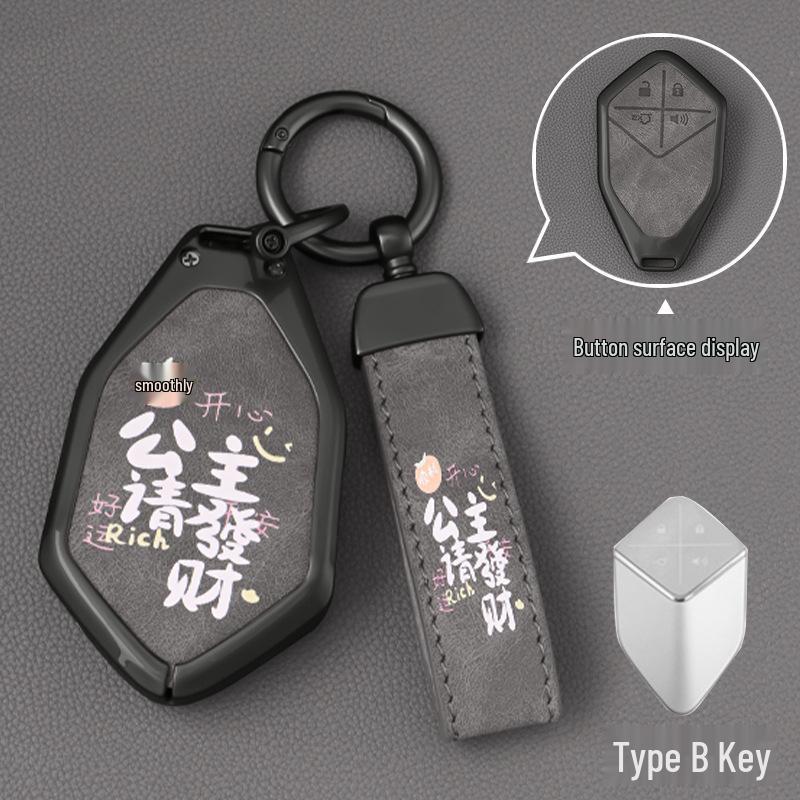2024 Deepal S7 Key Case for Changan Deepal SL03 with G318 Card Holder Buckle for Men and Women