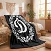Dynamo Moscow Print Flannel Blanket Soft Warm Sofa Bed Throw Blanket For Home Office Bedroom