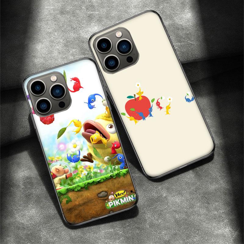 Game Pikmin 4 Phone Case For Apple Iphone 16E 16 Pro Max 15 Plus Soft 13 12 Mini Cover 11 14 Pro Max Capa 8 7 SE Shell Coque Sil