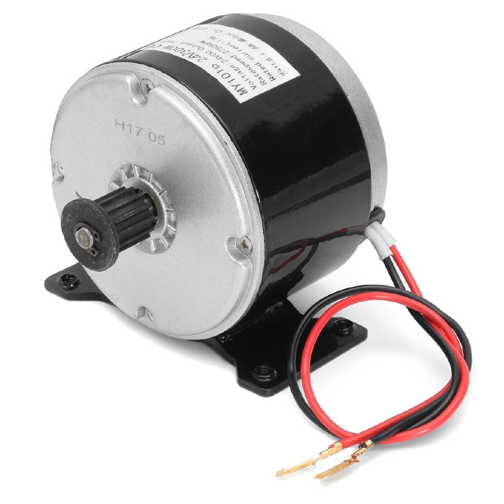 250W 24V 2750RPM DC Electric Motor Brushed For E Bike Scooter Go Kart MY1016 Controller Motor Handle Electro Motor
